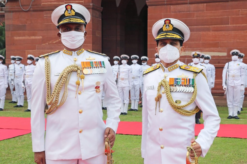 New Vice Chief of Indian Navy takes charge.
