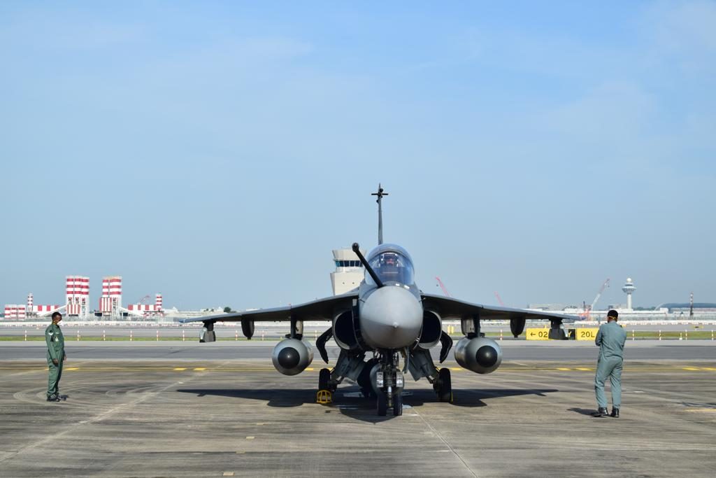 LCA TEJAS in Singapore for AIR SHOW-2022