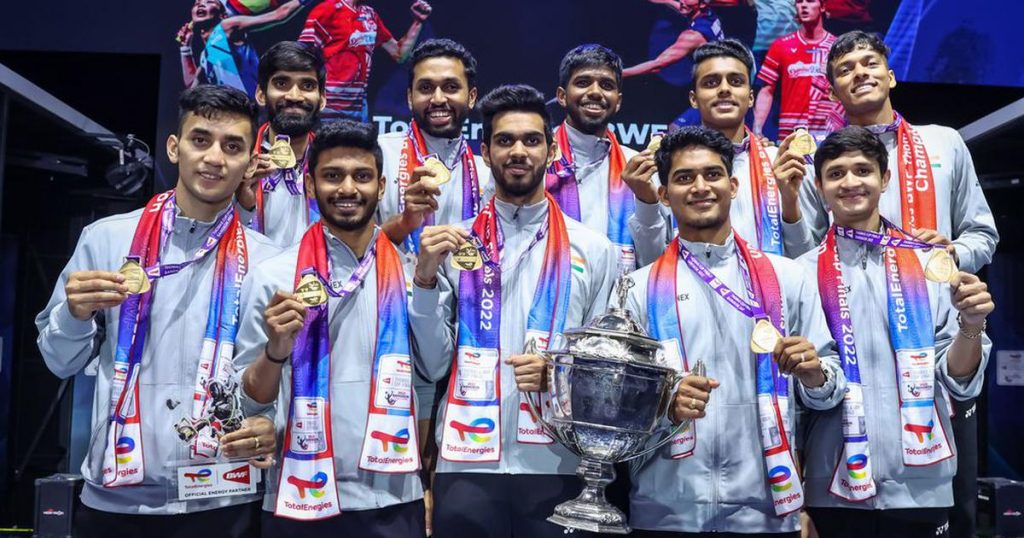 India creates history – WINS Thomas Cup of Badminton for FIRST TIME