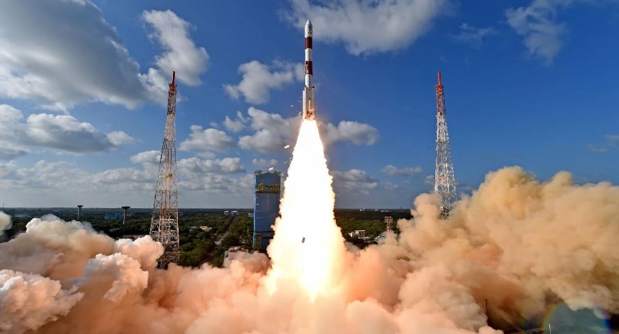 Trusted ISRO’s rocket launches three satellites in one shot