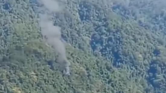 Painful Helicopter crash in Arunachal Pradesh