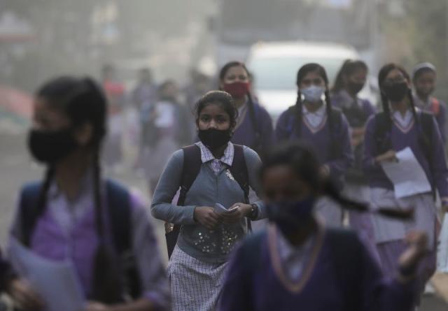 Delhi shuts primary schools due to pollution