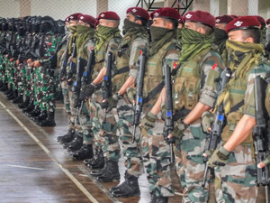 Special Forces from India and Indonesia are engaged in GARUDA SHAKTI