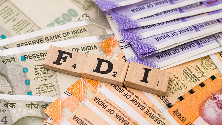 FDI  is up by 84B