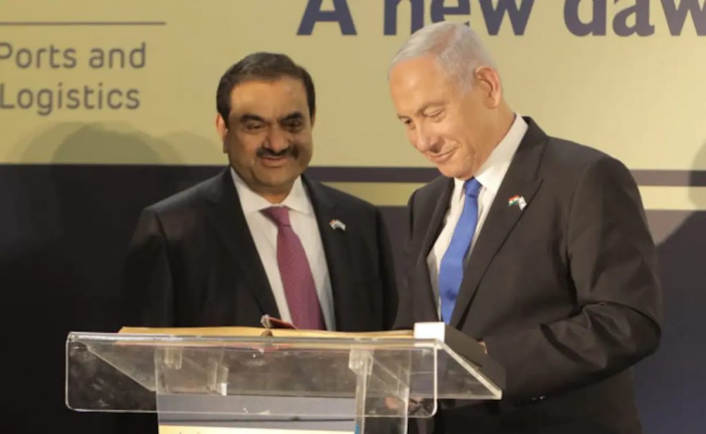 Adani gets Haifa port in Israel