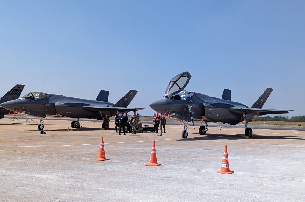 USA lands stealth fighters F-35 in Bengaluru at Aero India 2023