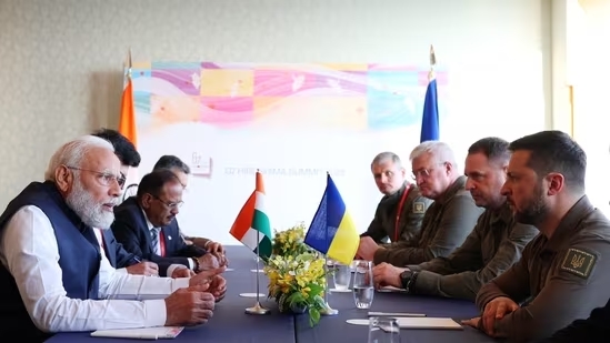 Modi meets Zelensky at G7 summit