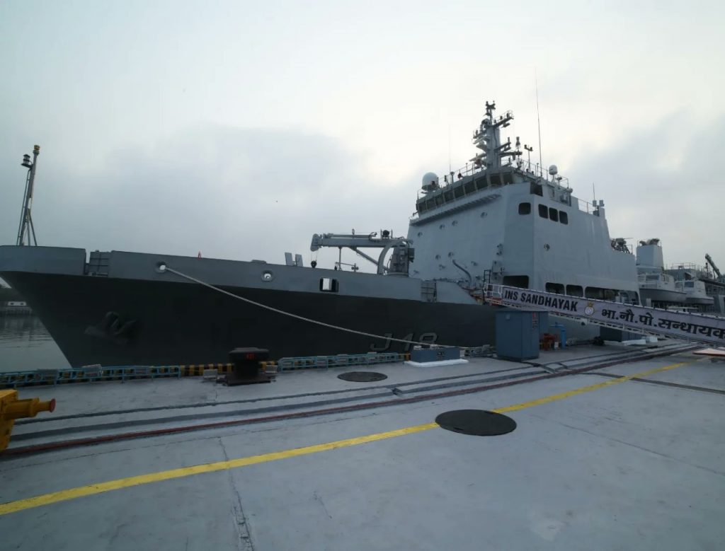 INS Sandhayak is commissioned