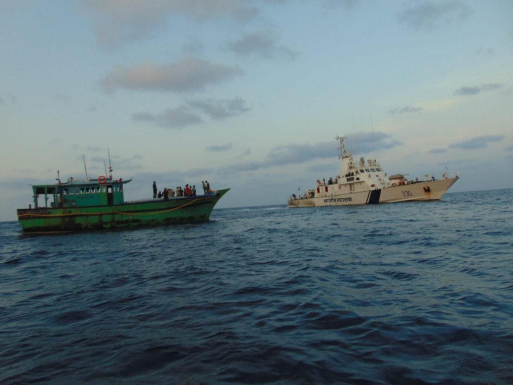 Coast Guard rescues fishing vessel off Karwar