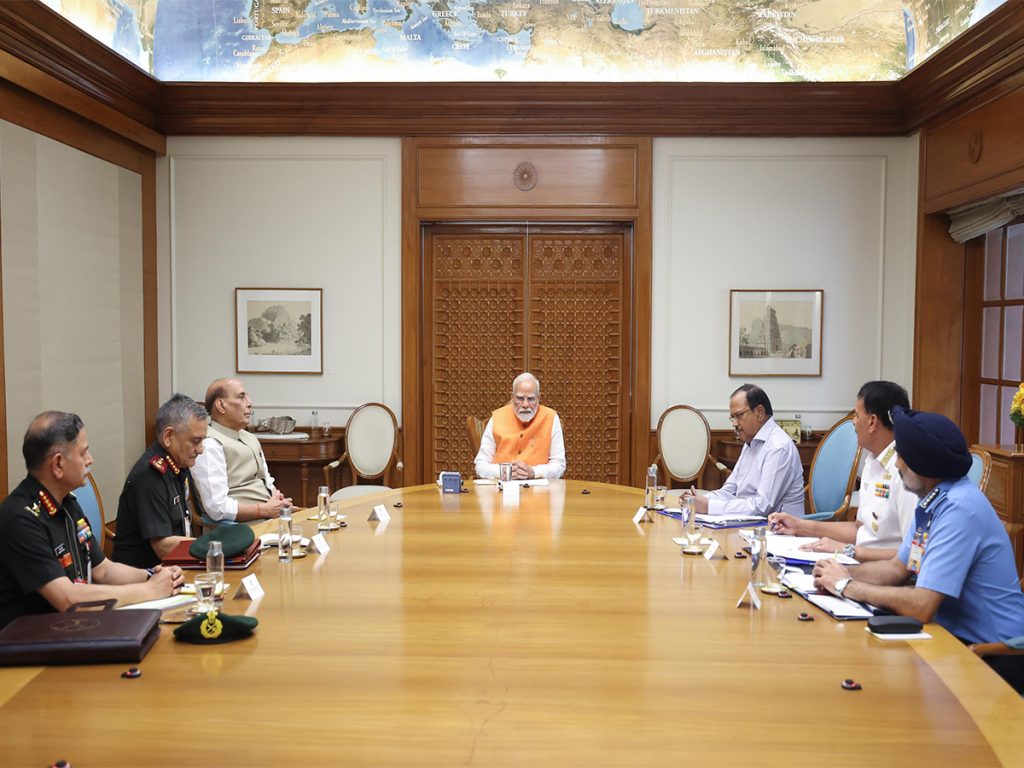 Modi gives complete freedom to Defence Chiefs to respond Pahalgam carnage